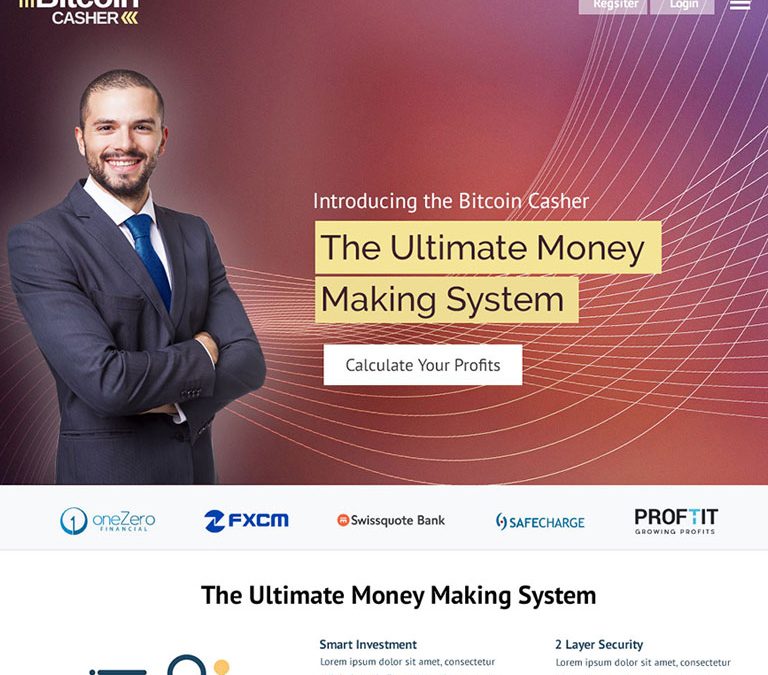 Bitcoin Casher – HYIP Template :  ID – 03