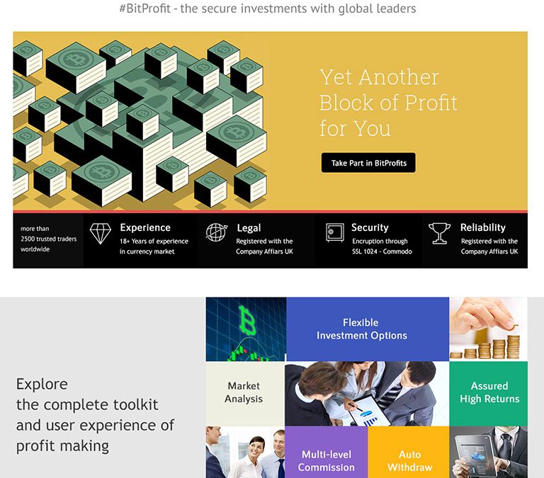 Bit Profits – HYIP Template :  ID – 04