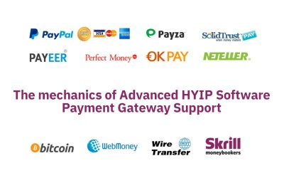 The mechanics of Advanced HYIP Software – Part 6: Payment Gateway Support