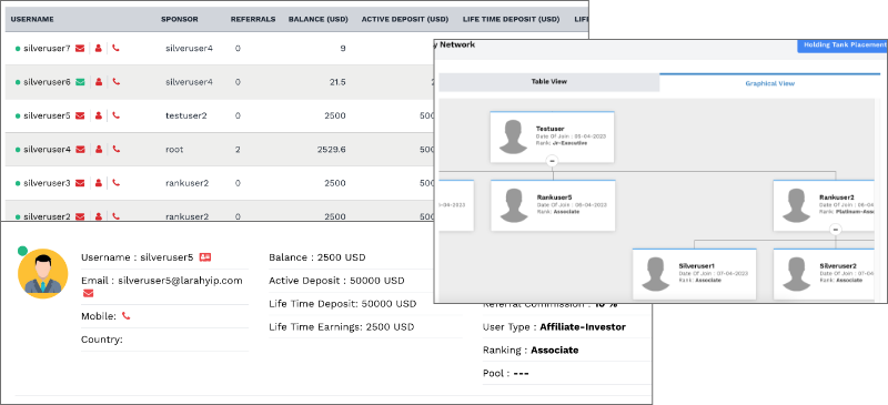 crypto hyip software referral network