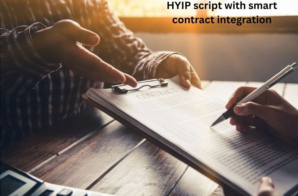 TRUSTLESS PROFITS: HYIP Script with Smart Contract Integration (Blockchain Powered)